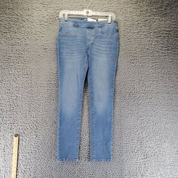 Old Navy Jeans Girls XL Light Blue Skinny Adjustable Waist Stretch Denim *NWT* - Picture 1 of 12